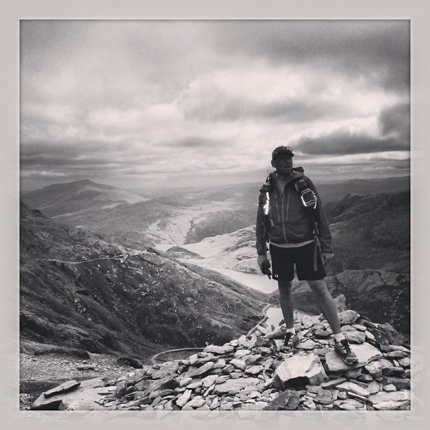Snowdon and Cadair Idris in the Welsh mountains