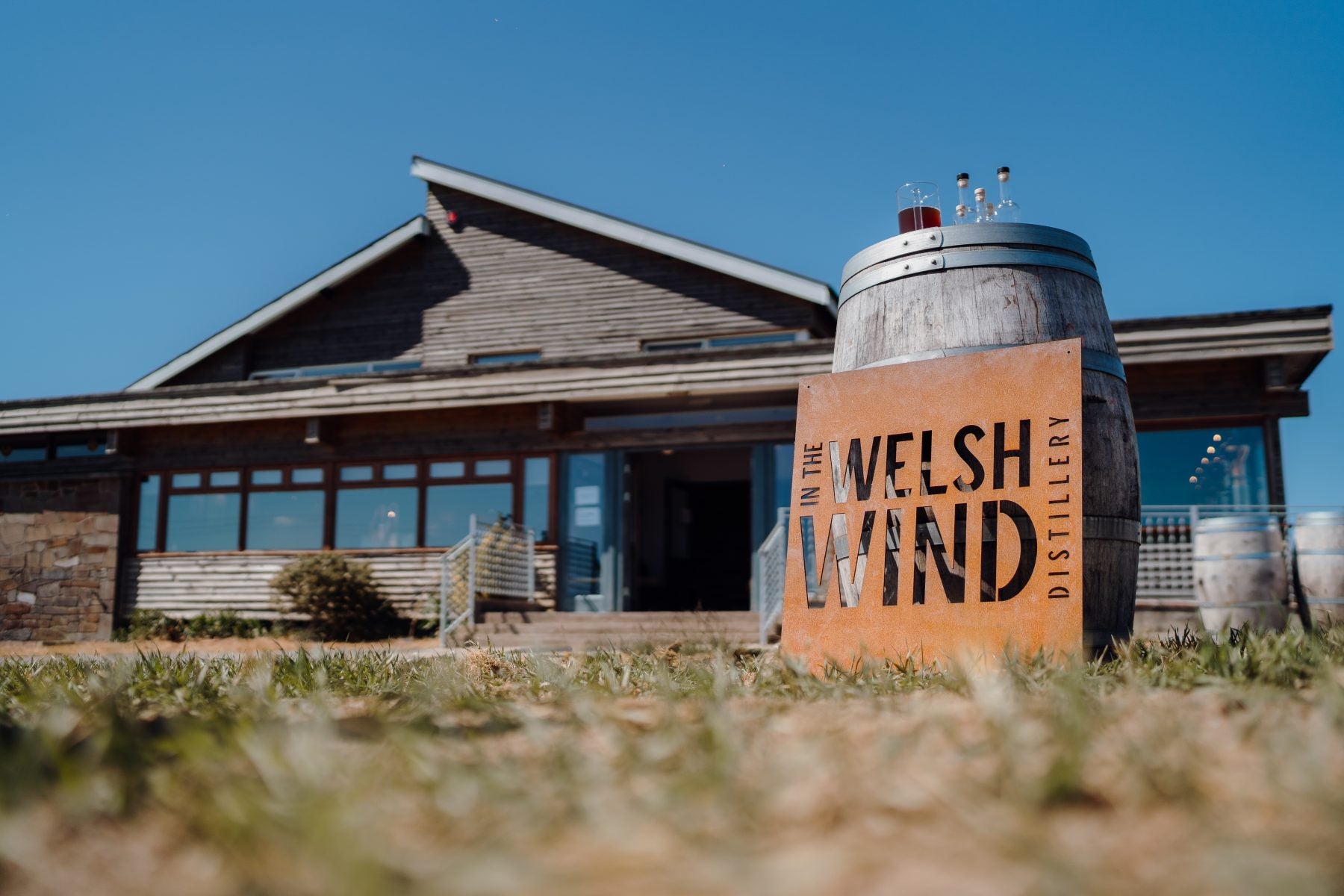 The In the Welsh Wind distillery shop