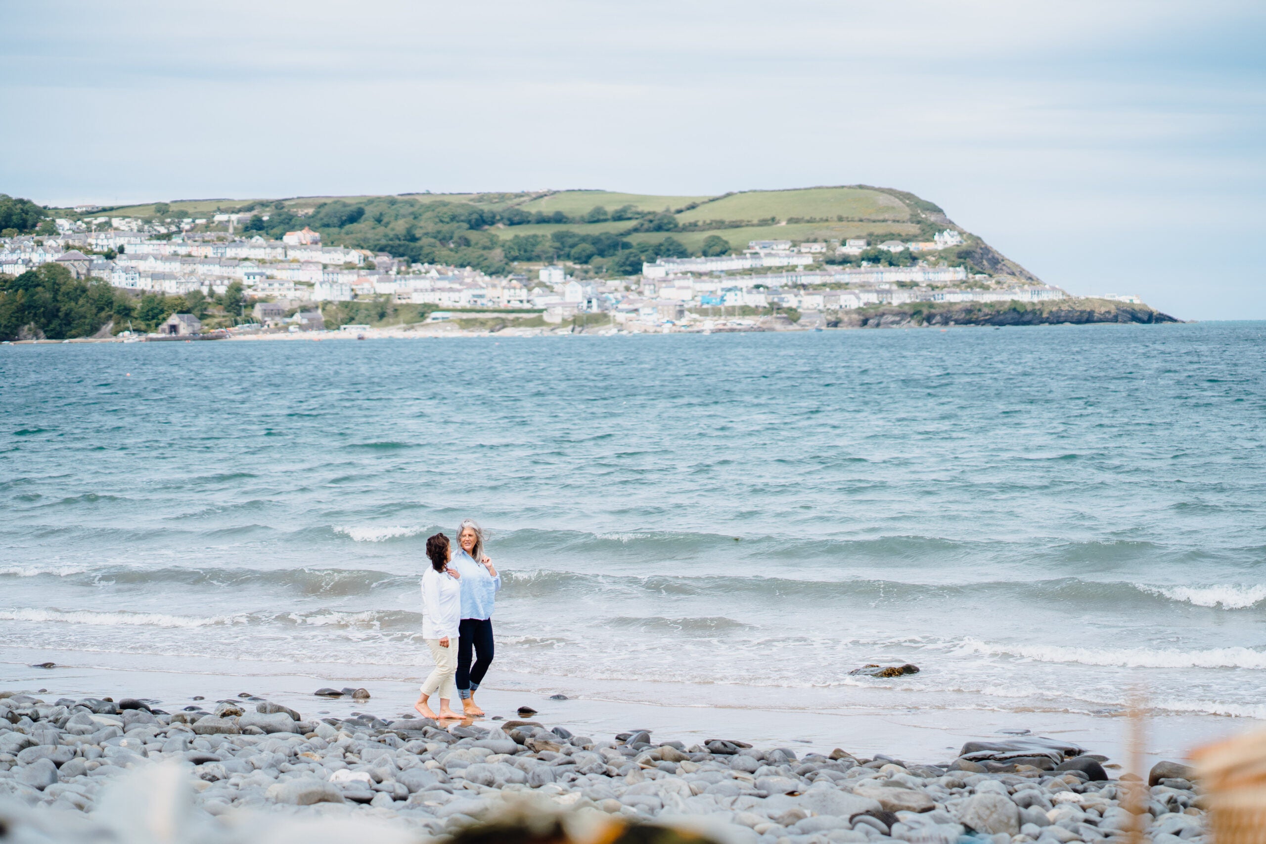 In the Welsh Wind Welsh Sisters gin at New Quay in west Wales