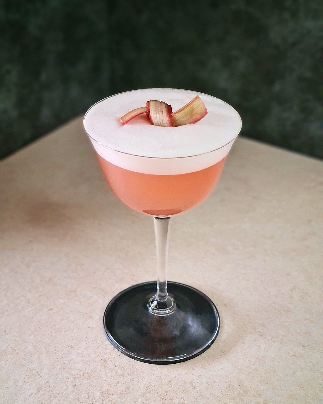 A pink gin cocktail made with In the Welsh Wind Pembrokeshire Pinky