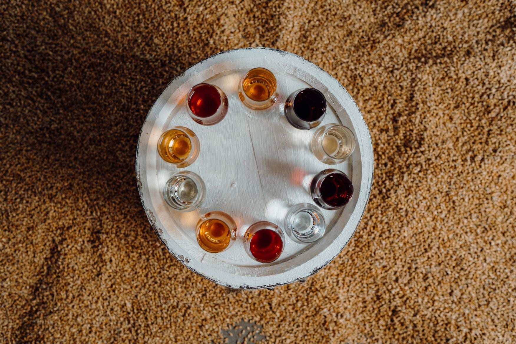Casks and seasonings used to age In the Welsh Wind spirits