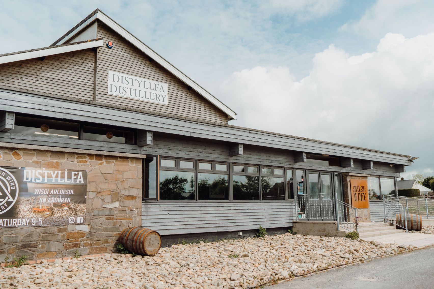 In the Welsh Wind distillery in west Wales