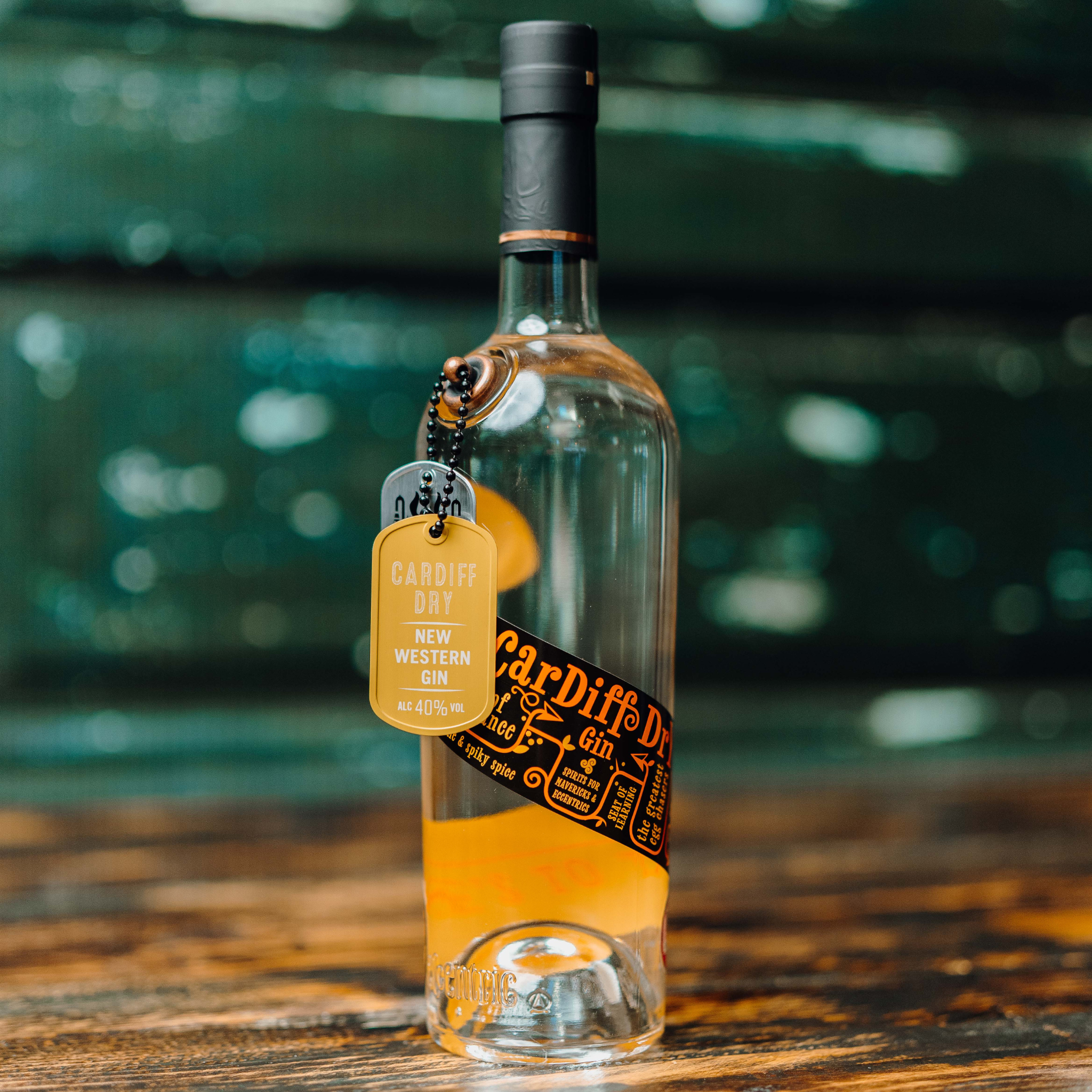 Cardiff Dry Welsh gin by Eccentric Spirit Co, 70cl