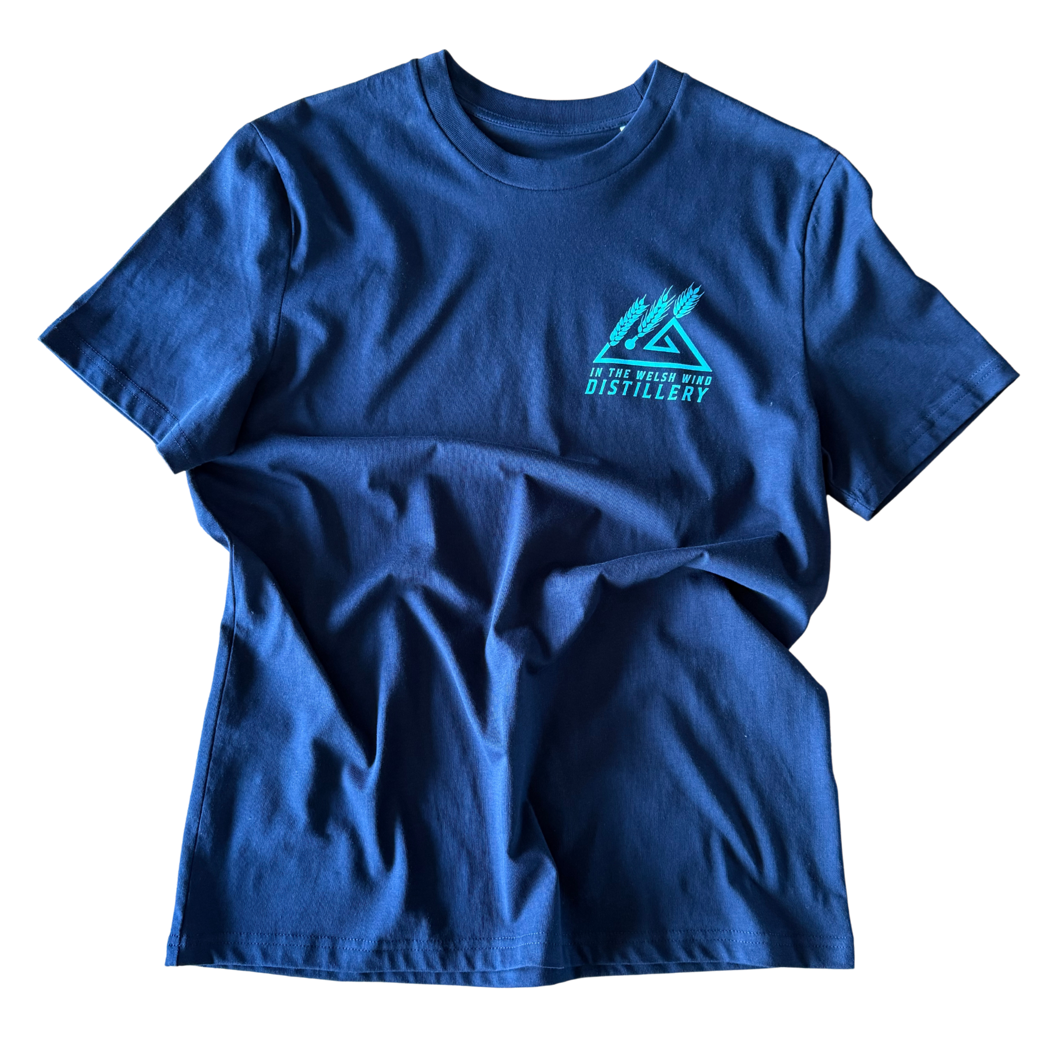 In the Welsh Wind Distillery T-Shirt - Navy