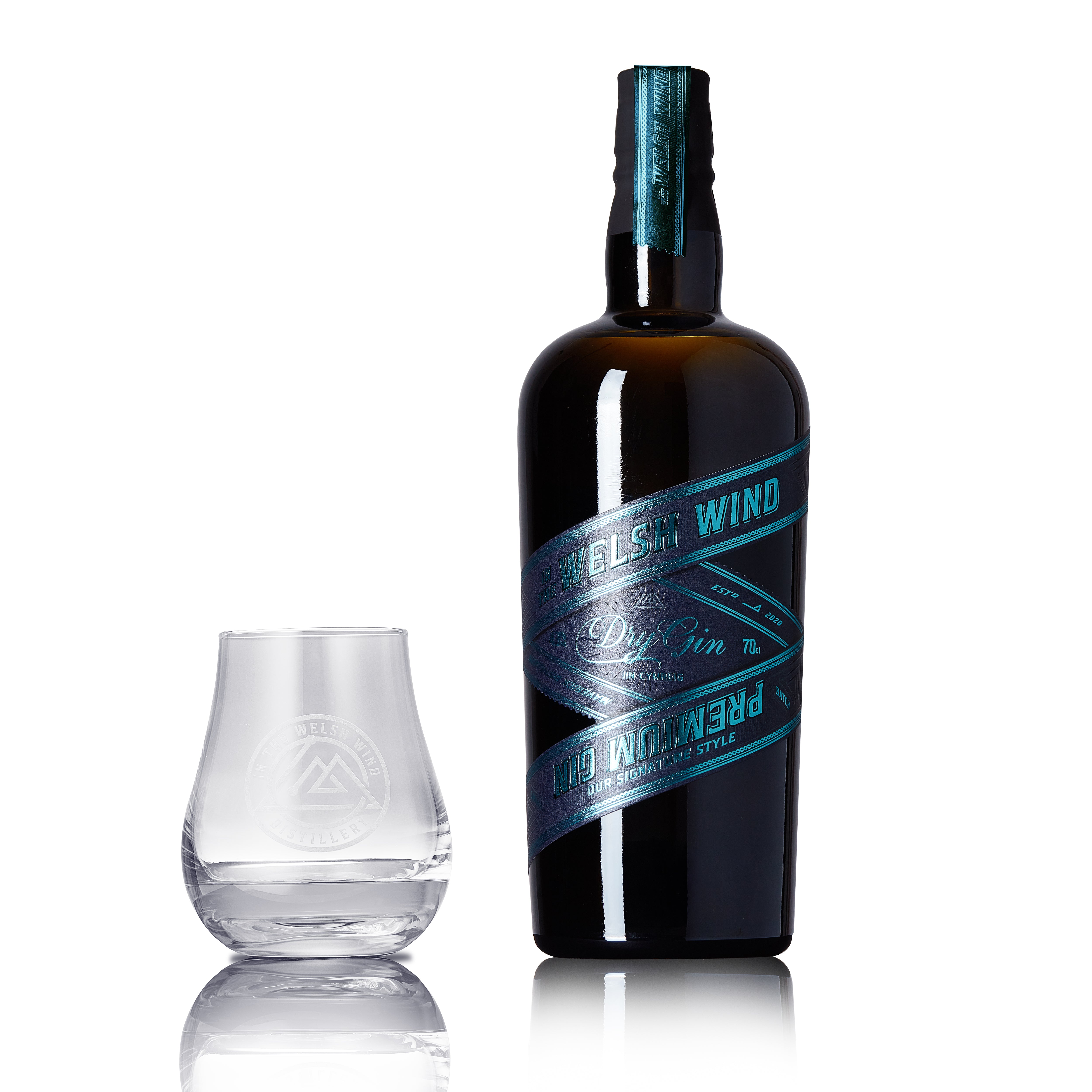 Signature Style Welsh dry gin by In the Welsh Wind, 70cl