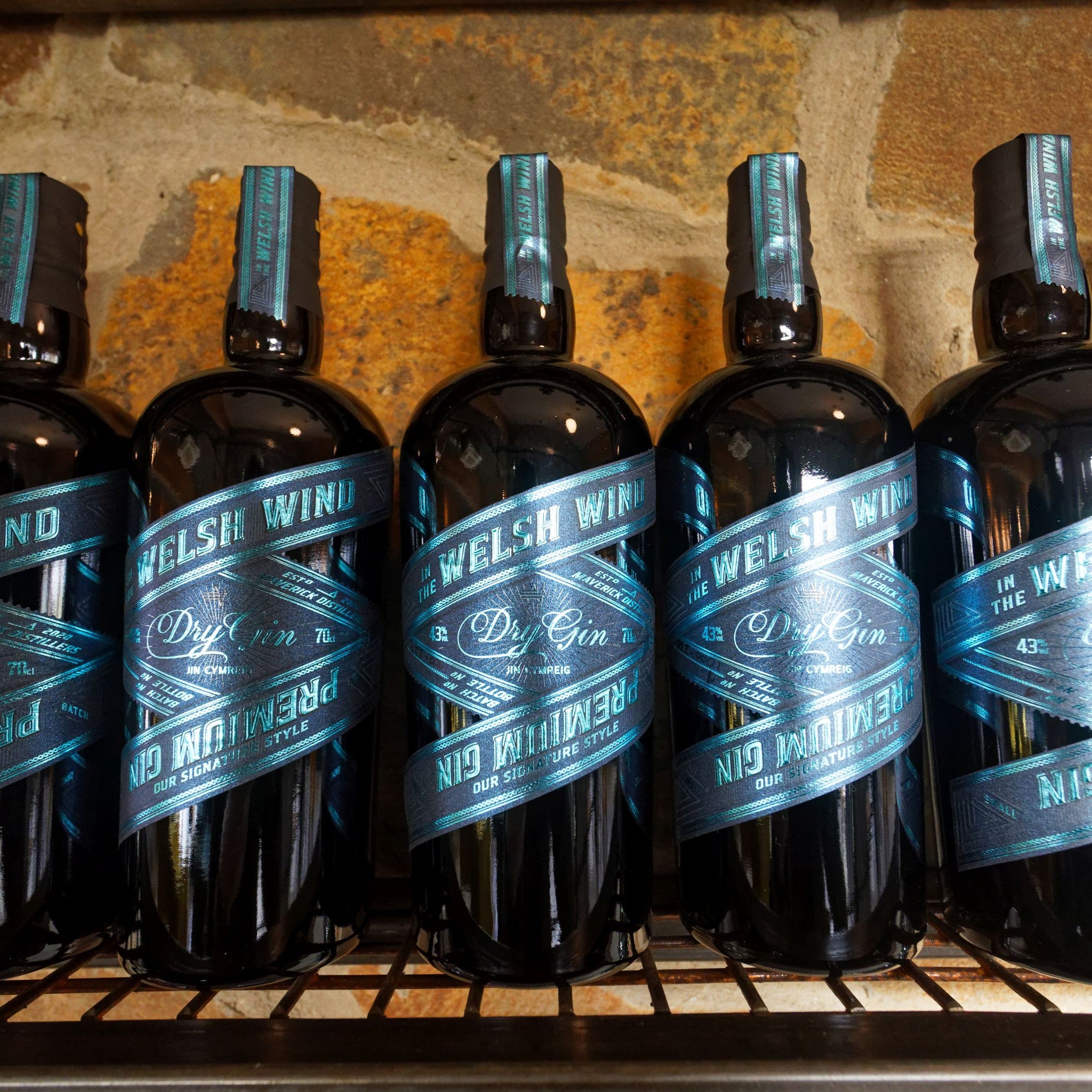 Signature Style Welsh dry gin by In the Welsh Wind, 70cl
