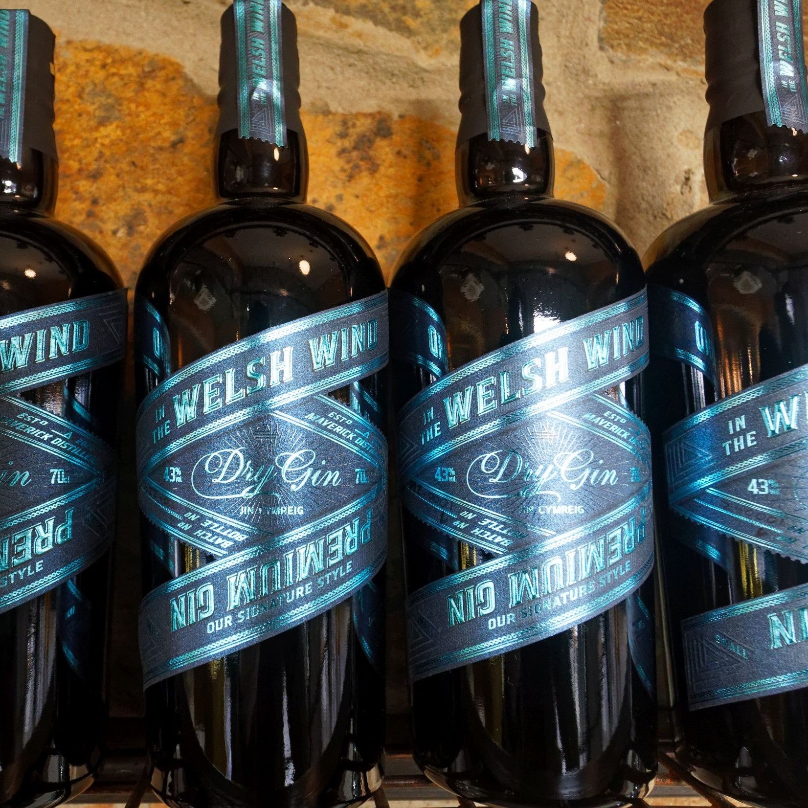 Signature Style Welsh dry gin by In the Welsh Wind, 70cl