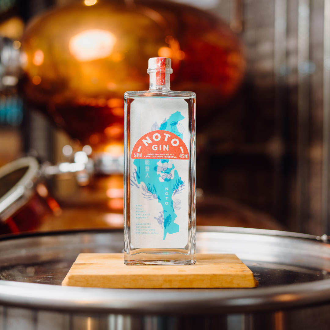 Noto Japanese-style gin made in Wales, 70cl