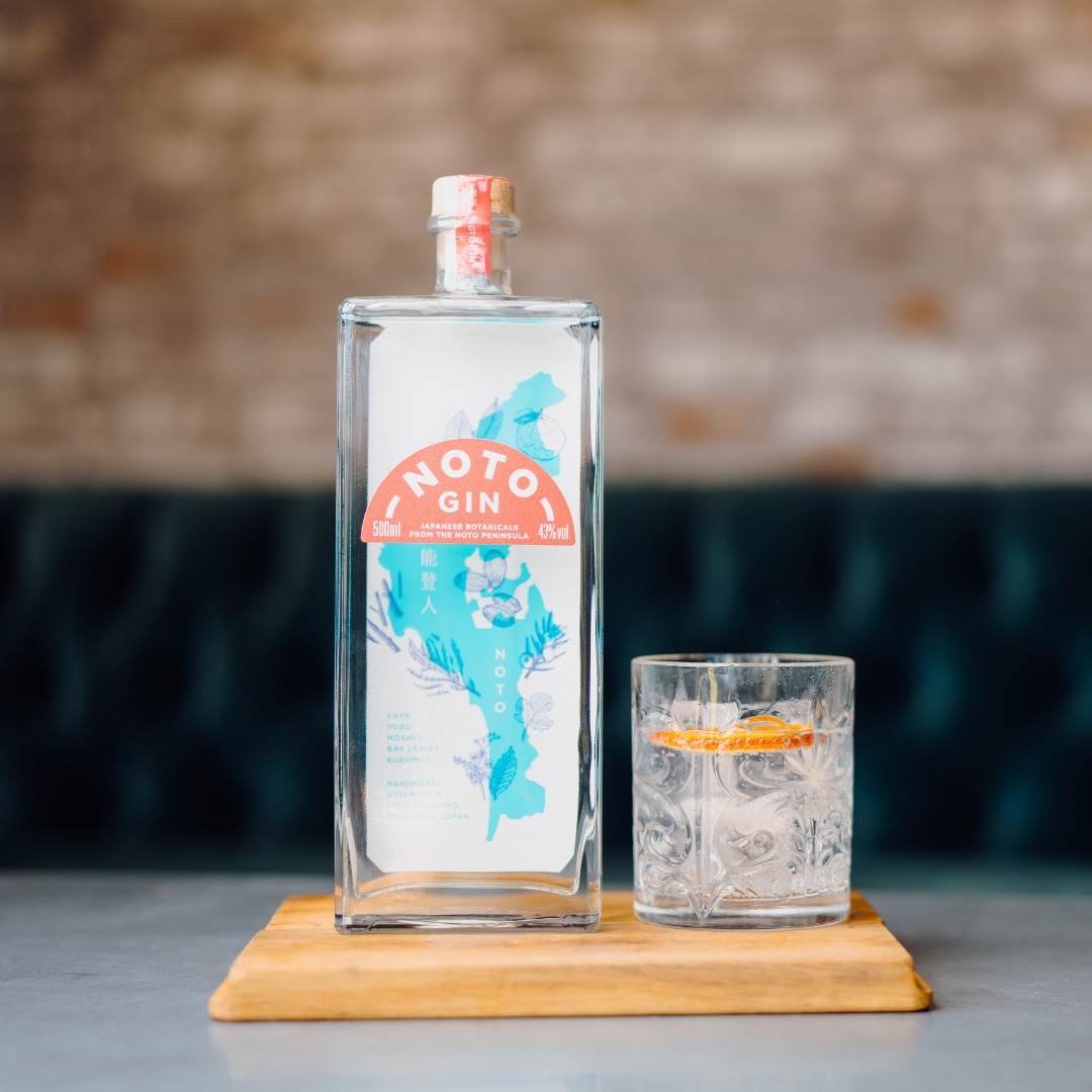 Noto Japanese-style gin made in Wales, 70cl