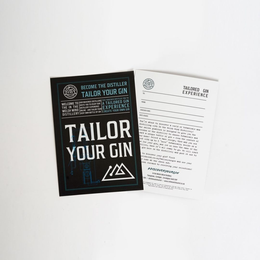 Tailor Your Gin Gift Voucher