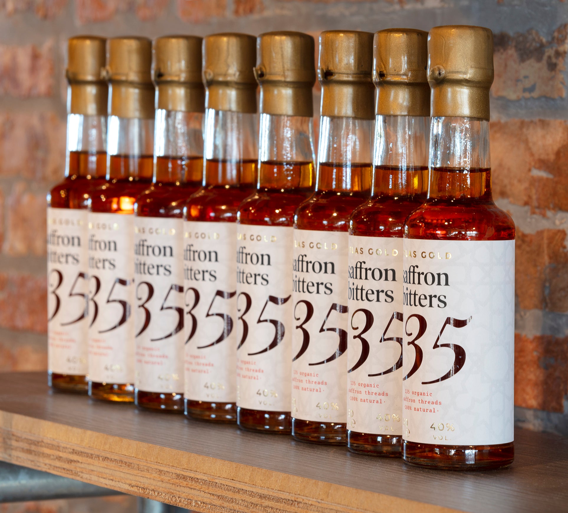 Atlas Gold Saffron Bitters