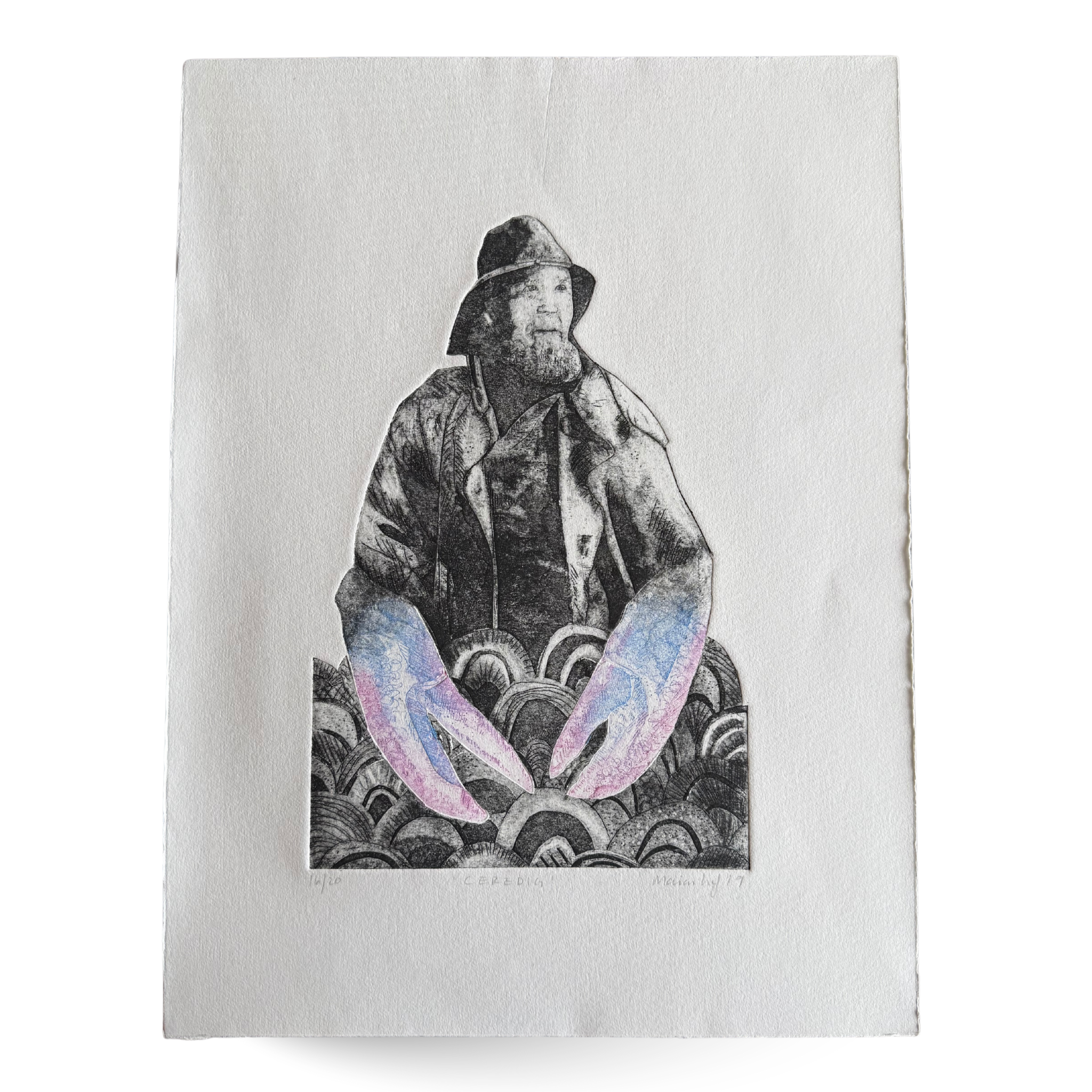 Ceredig - a Limited Edition Marion Haf Print A3