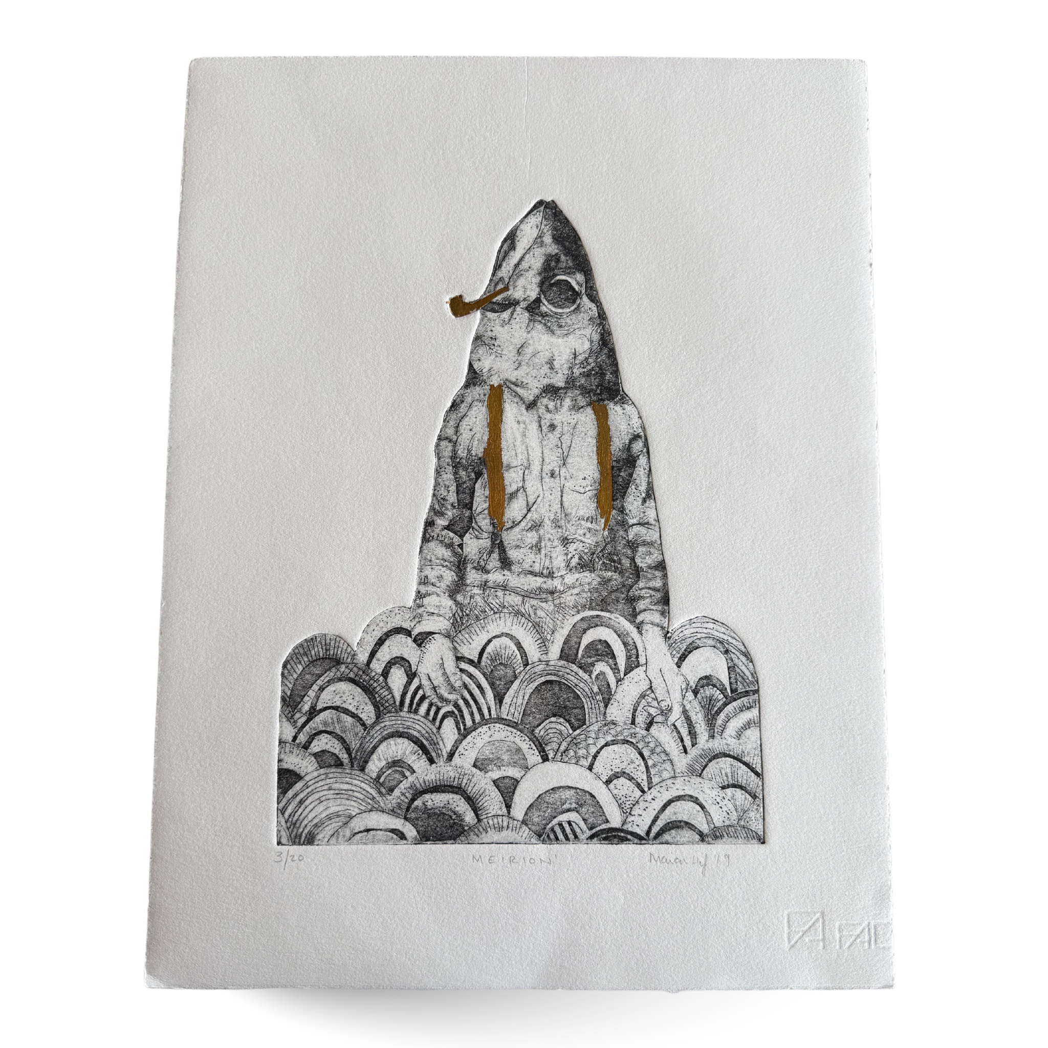 Meirion - a Limited Edition Marion Haf Print A3