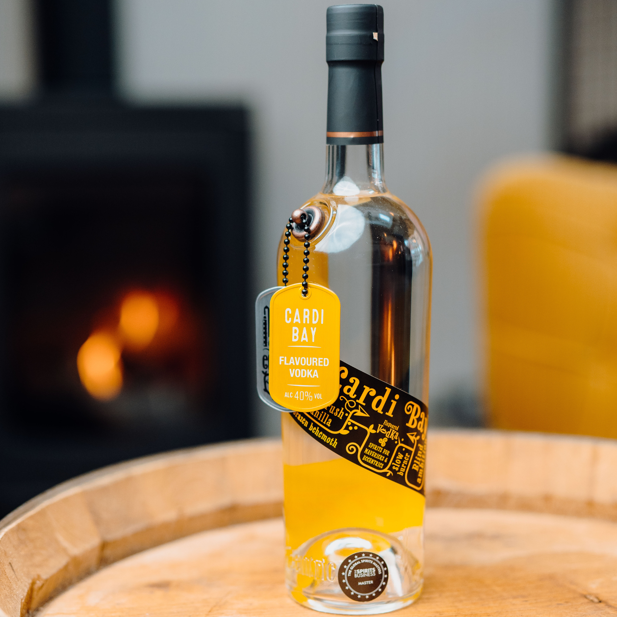 Cardi Bay flavoured Welsh vodka by Eccentric Spirit Co, 70cl